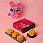 Pure Lotus Single Yolk Mooncakes And Toy Lantern