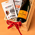 Champagne N Roasted Macadamias Hamper