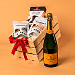 Champagne N Roasted Macadamias Hamper