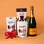 Champagne N Roasted Macadamias Hamper