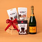 Champagne N Roasted Macadamias Hamper