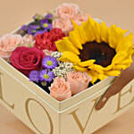 Delightful Flowers Love Box