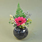 Gerberas Fish Bowl Vase Trio