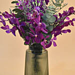 Majestic Flowers Designer Vase