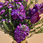 Purple Blush Flower Vase