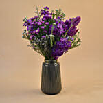 Purple Blush Flower Vase