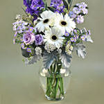 Soothing Mixed Flowers Vase