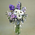 Soothing Mixed Flowers Vase