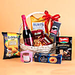 Sparkling Juice & Snacks Basket