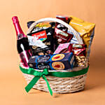 Sparkling Juice & Snacks Basket