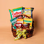 Delightful Snacks Treat Basket