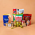 Delightful Treats In Willow Basket