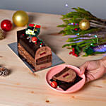 Xmas Milky Raspberry Earl Grey Choc Cake 650G