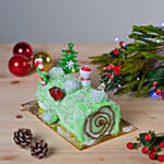 Xmas Pandan Log cake 500gm