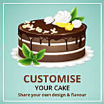 Customized Cake Chocolate 2 Kg