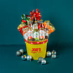 Celebrations On Beer Bucket Hamper