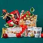 X Mas Munchies N Wine Hamper