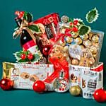 X Mas Munchies N Wine Hamper