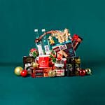 X Mas Wine N Delightful Treats Hamper