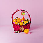 New Year Prosperity Wishes Basket