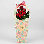 Red Roses In FNP Heart Sleeve