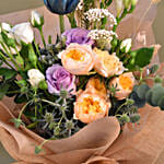 Glorious Mixed Flowers Bouquet with Ferrero Rocher