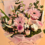 Majestic Blooms Bouquet with Ferrero Rocher