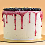 Designer Blueberry  cake