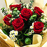 Designer Red Roses Love Bunch