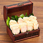 Love Mini Treasured Roses White