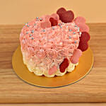 Pink Valentines Day Fairy Cake