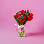 Gracious Tulips Vase for Valentine