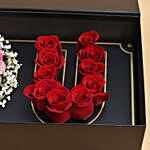 I Love You Floral Arrangement Box