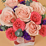 Beautiful Mixed Flower Arrangement for Women's Day