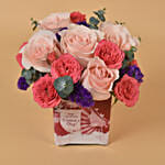 Beautiful Mixed Flower Arrangement for Women's Day