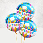 Butter Sponge Cake With Birthday Balloons