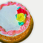 Butter Sponge Cake With Teddy Bear