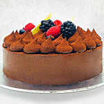 Chocolate Truffle Cream Cake- 6 Inches