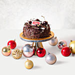 Christmas Delight Black Forest Cake