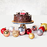 Christmas Delight Black Forest Cake