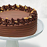 Crunchy Walnut Chocolate Cake