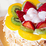 Fresh Fruit Cake 4 Inches