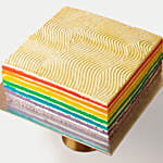 Rainbow Cream Cheese Cake