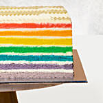 Rainbow Cream Cheese Cake