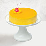 Tangy Mango Mousse Cake With Candles