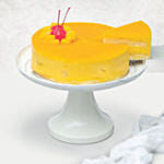 Tangy Mango Mousse Cake With Candles