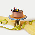 Tempting Chocolate Cake With Birthday Balloons