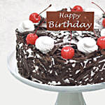 Appetizing Black Forest Cake For Birthday