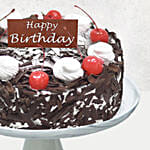 Appetizing Black Forest Cake For Birthday