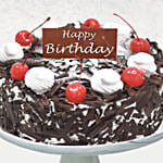 Appetizing Black Forest Cake For Birthday